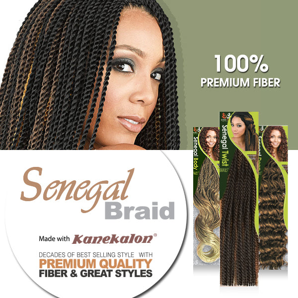 Bobbi Boss African Roots Crochet Braids - BRAZILIAN OCEAN WAVE 20"