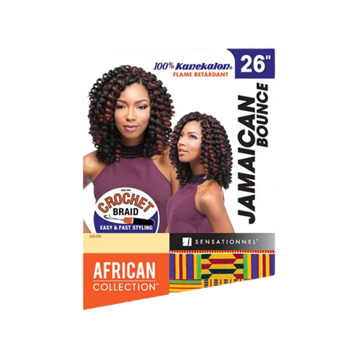Sensationnel African Collection X-Pression Crochet Braid JAMAICAN BOUNCE 26"
