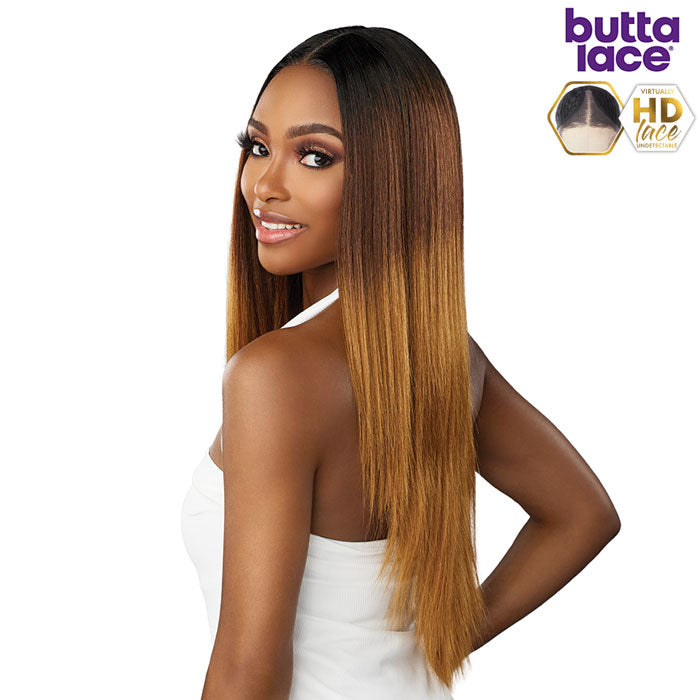 Sensationnel Butta Lace Human Hair Blend 5" Deep Part HD Lace Front Wig - STRAIGHT 26"