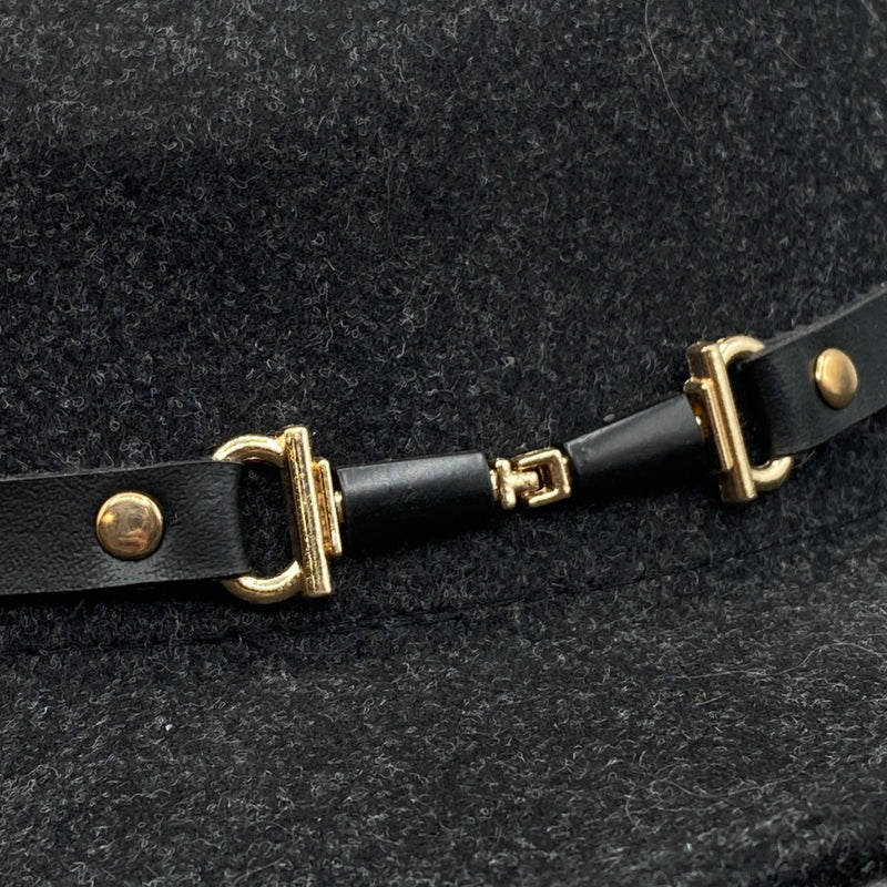 Serena Felt Fedora | Charcoal | Headbands of Hope
