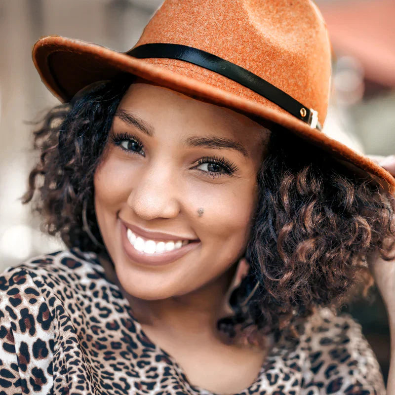 Serena Felt Fedora | Rust | Headbands of Hope