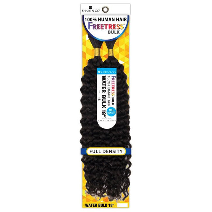 Freetress 100% Human Hair Braid - WATER BULK 18"