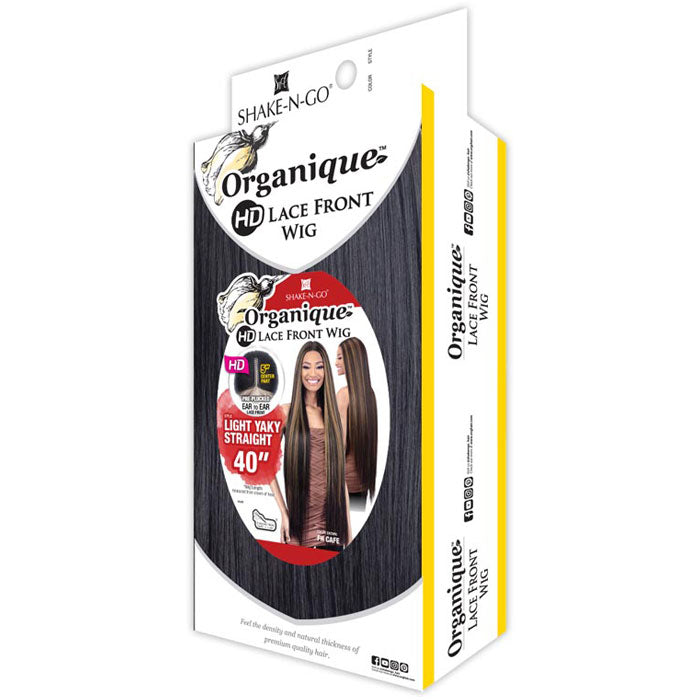 Shake N Go Organique HD Lace Front Wig - LIGHT YAKY STRAIGHT 40"