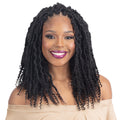 Freeetress Pre-Looped Crochet Braids - 3X POPPIN GORGEOUS LOC 12"