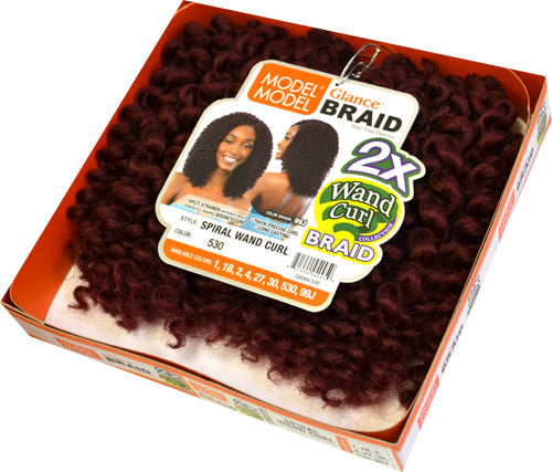Model Model Glance 2X SPIRAL WAND CURL