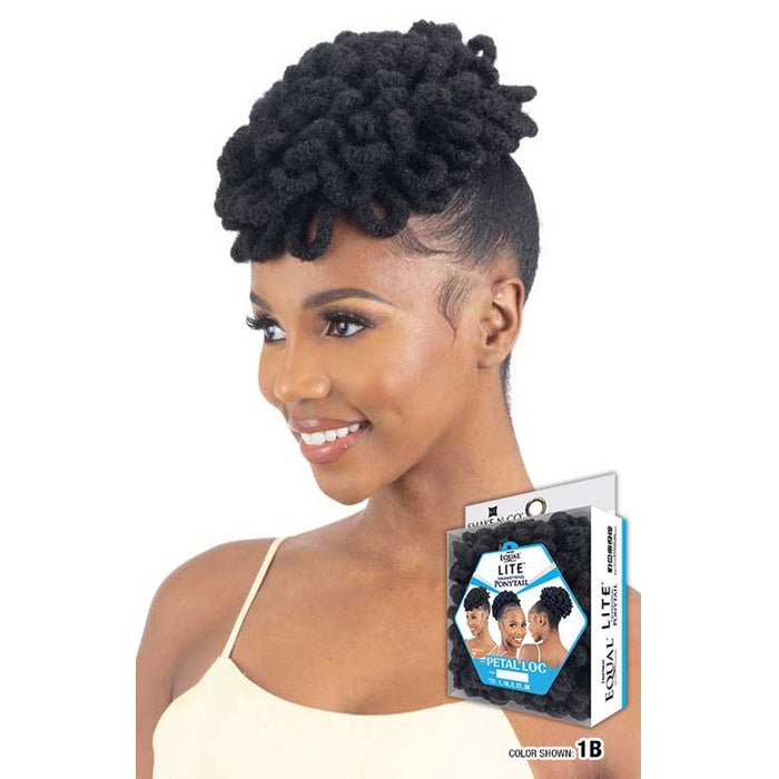 Shake N Go Equal Lite Drawstring Ponytail - PETAL LOC