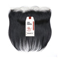 Sensationnel 7A Unprocessed 100% Virgin Human Hair 13X4 Frontal Closure - STRAIGHT 10"-18"