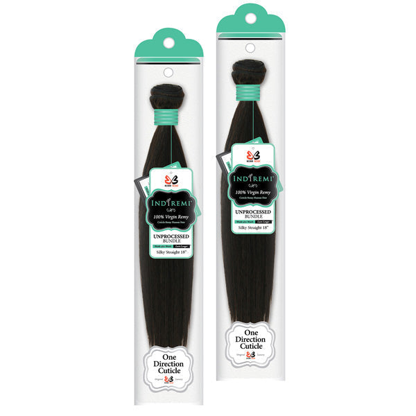 Bobbi Boss Indi Remi 100% Unprocessed Virgin Remy Human Hair Weave - STRAIGHT 10-22"