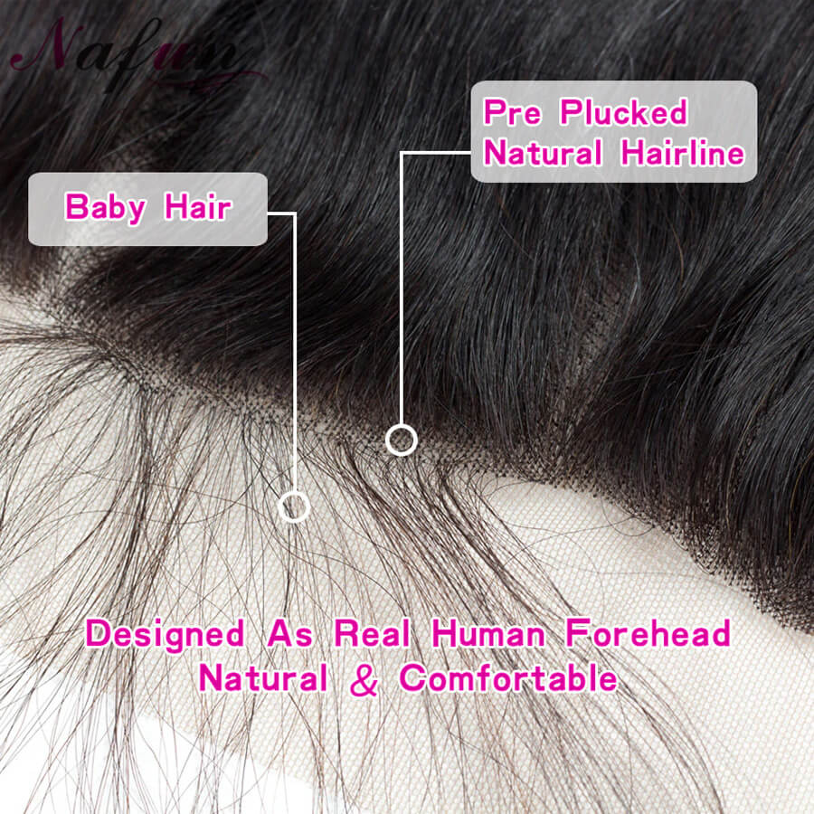 Brazilian Straight Hair 4 Bundles with 13*4 Lace Frontal Virgin Human Hair