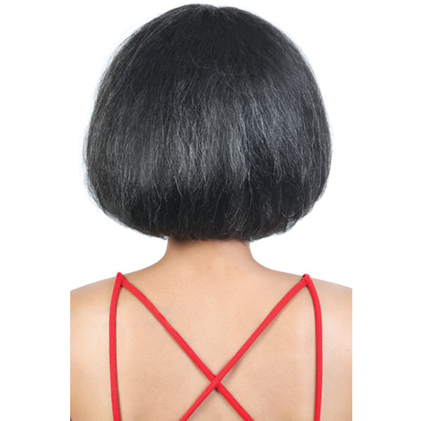 Motown Tress Synthetic Silver Gray Hair Collection Wig - S TAMARA