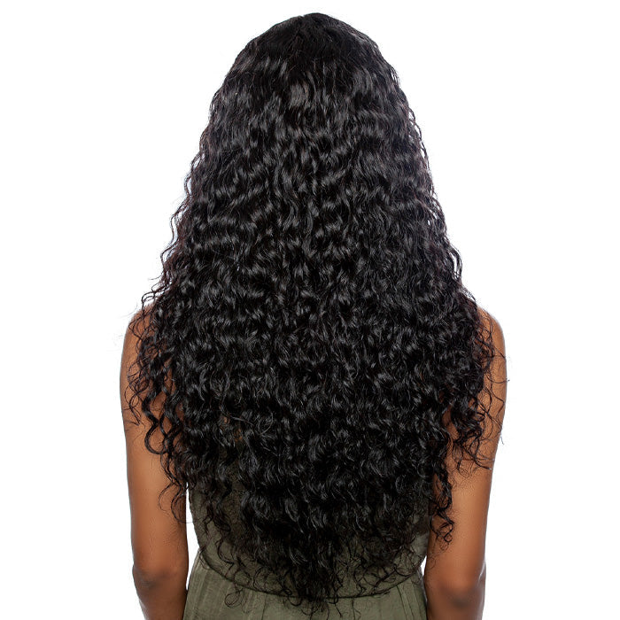 Mane Concept Trill 100% Unprocessed Human Hair 11A Full Wig - DEEP CURL FULL BANG 28" TRM110
