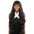 Mane Concept Trill 100% Unprocessed Human Hair 11A Full Wig - NATURAL WAVE FULL BANG 32" TRM113