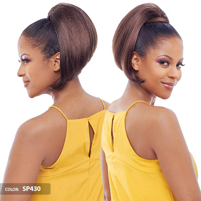 Vanessa Drawstring Ponytail With Bundle Wrap - ST BETIS