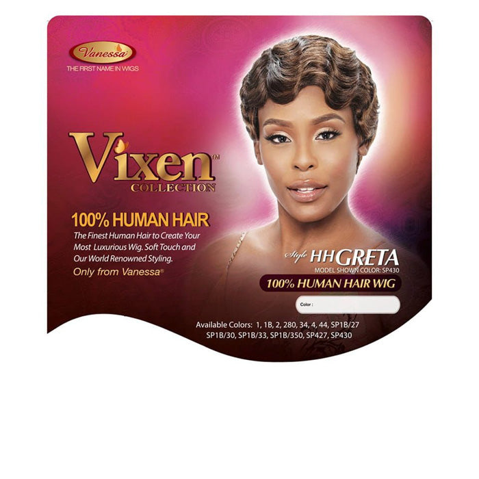 Vanessa 100% Human Hair Wig GRETA