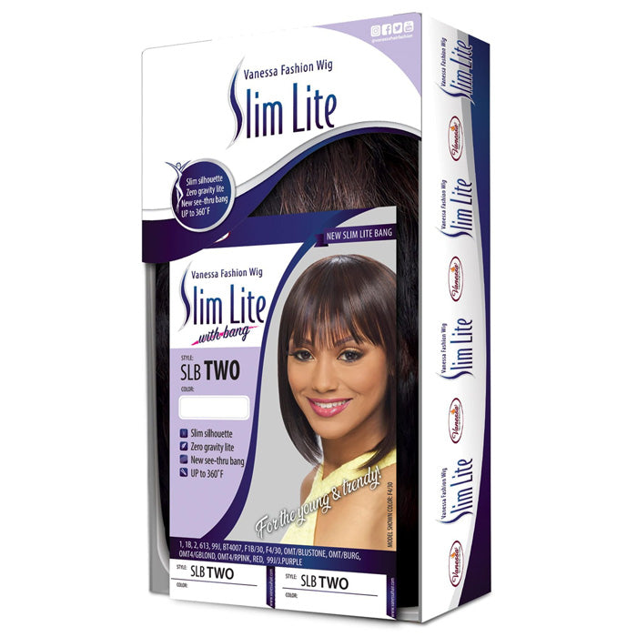 Vanessa Slim Lite with Bang Fashion Full Wig - SLB TWO