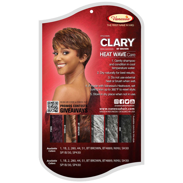 Vanessa Fashion Full Wig - CLARY
