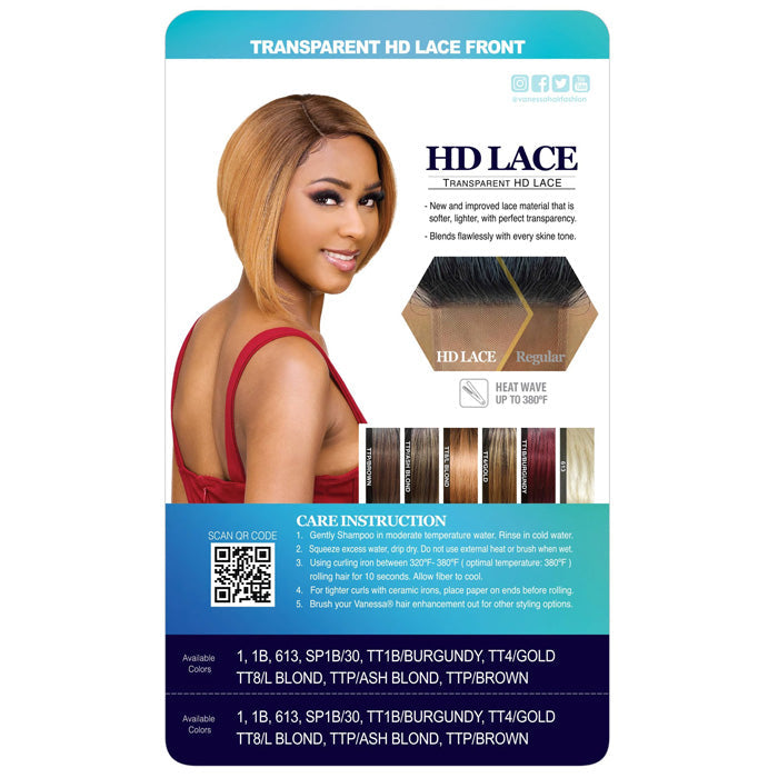 Vanessa Tops Deep J-Part HD Lace Front Wig - TOPS DJ CHIC