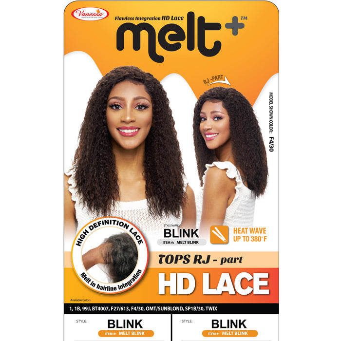 Vanessa Melt Top RJ-Part HD Lace Front Wig - BLINK