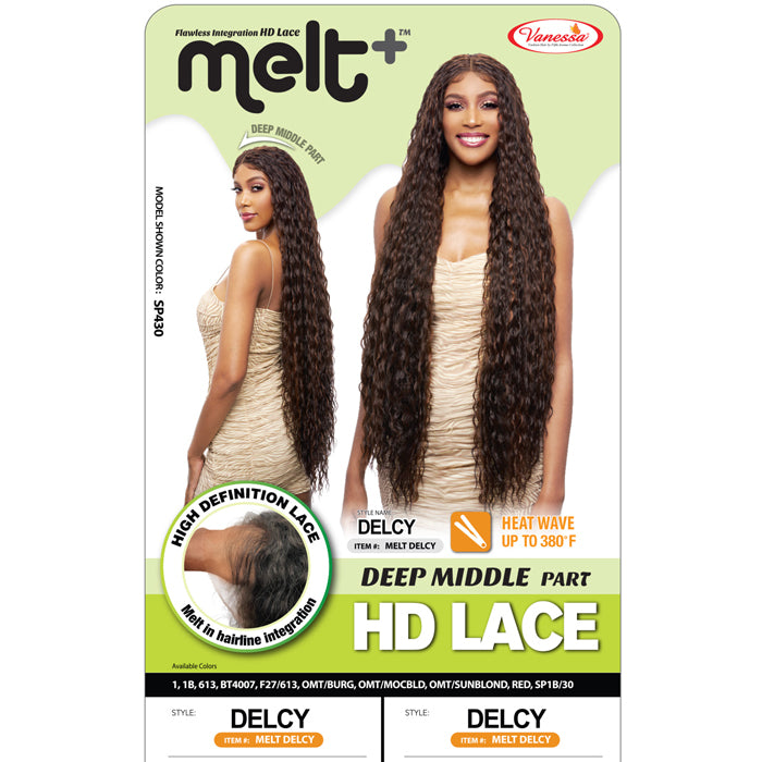 Vanessa Synthetic HD Lace Part Wig - MELT DELCY