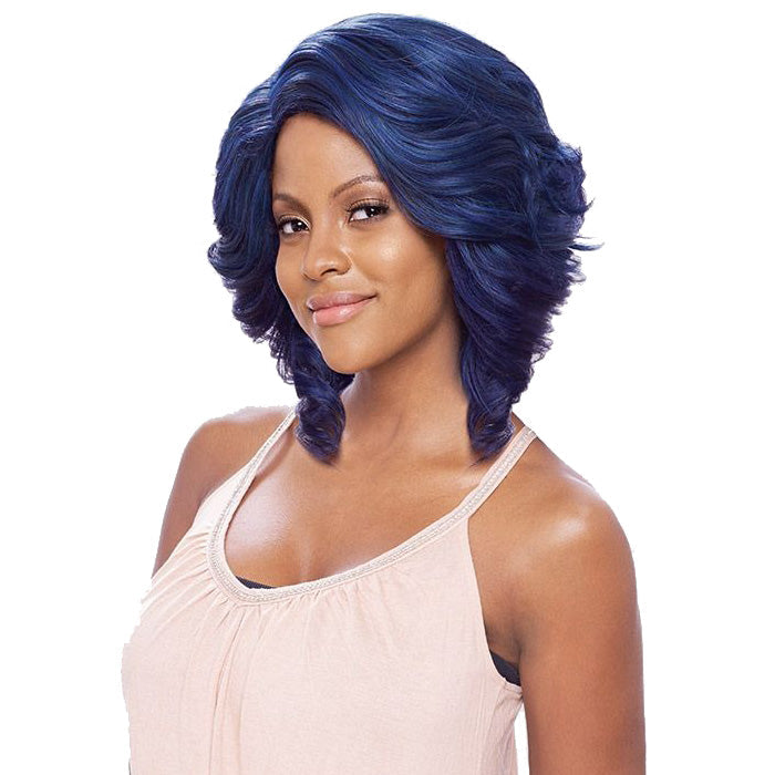 Vanessa Synthetic Super V Line C Side Lace Part Wig - SUPER VC SEVIN