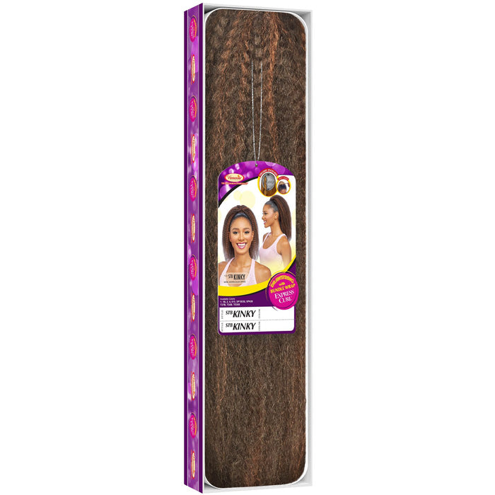 Vanessa Drawstring with Bundle Wrap Express Curl Ponytail - STB KINKY