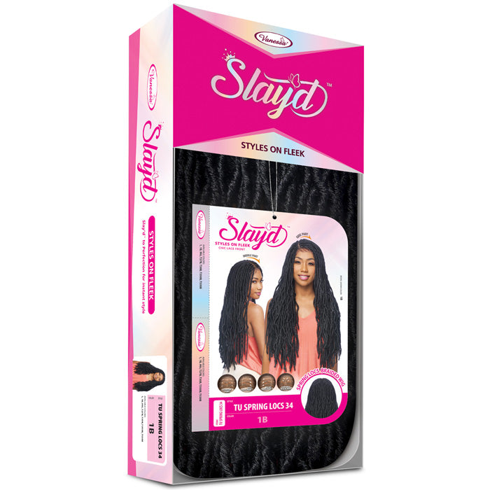 Vanessa Slayd Braided Lace Part Wig - TU SPRING LOCS 34