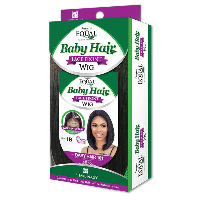 Freetress Equal Baby Hair HD Lace Front Wig - BABY HAIR 101
