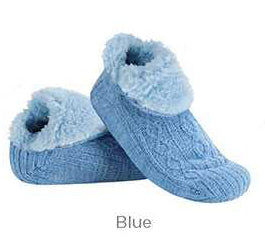 Snoozies! Women's Chenille Cable Micro Crew Socks