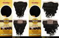 Sensationnel Bare & Natural 100% Brazilian Virgin Remi SILK FULL LACE FRONT PIECE COVERALL WAVY / BODY 12" (11.5 x 3.5)