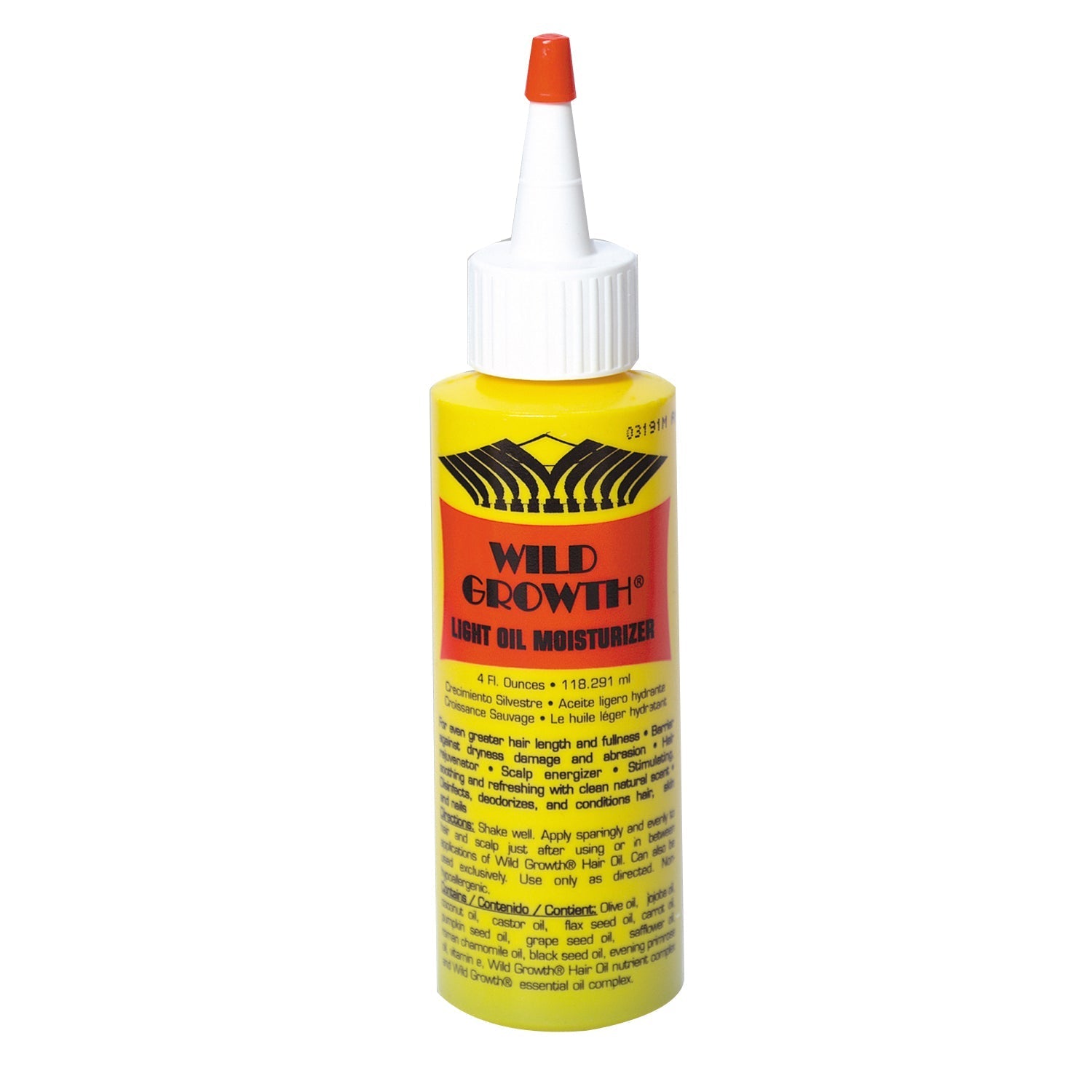 Wild Growth Light Oil Moisturizer 4 oz