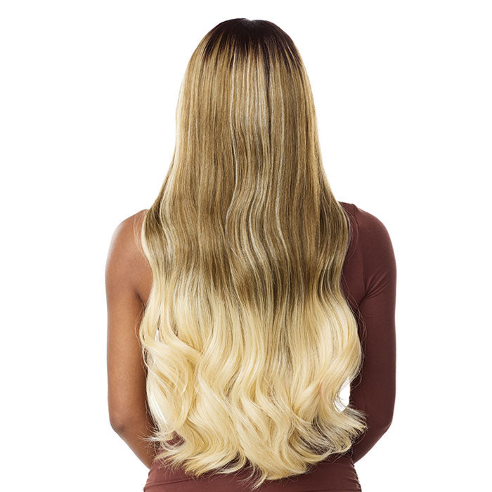 Sensationnel What Lace Human Hair Blend 13x6 HD Lace Front Wig - ARABELLA 28"