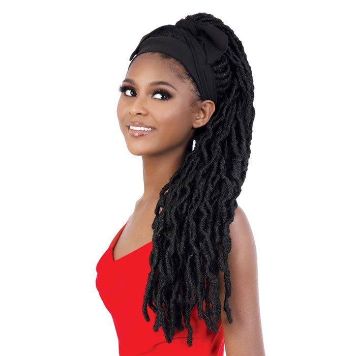 Seduction Quick Wrap with Headband Wig - WRAP.LOC30"