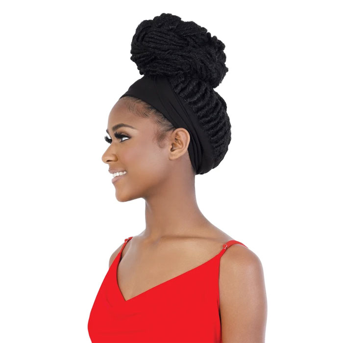 Seduction Quick Wrap with Headband Wig - WRAP.LOC30"