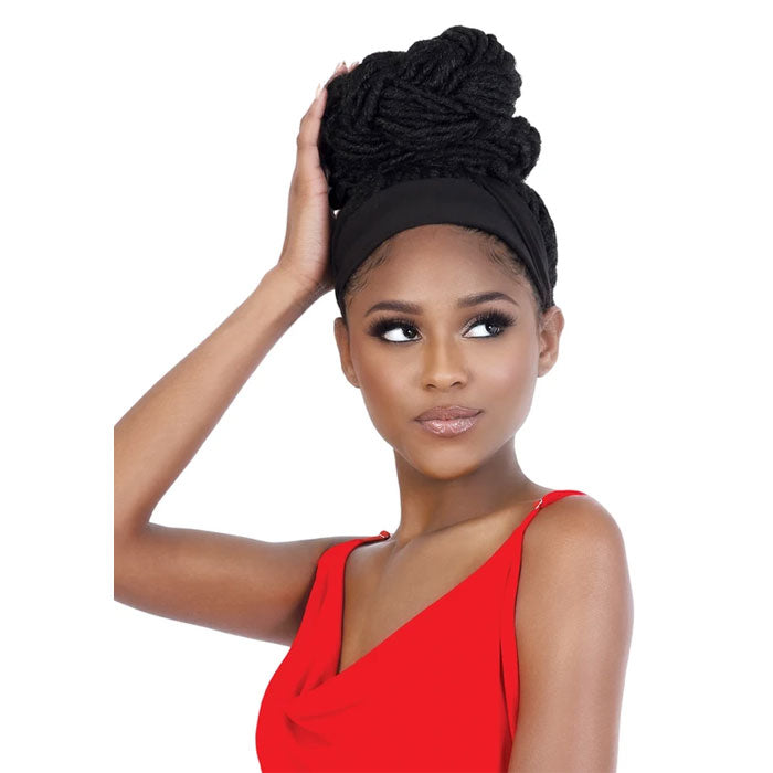 Seduction Quick Wrap with Headband Wig - WRAP.LOC30"