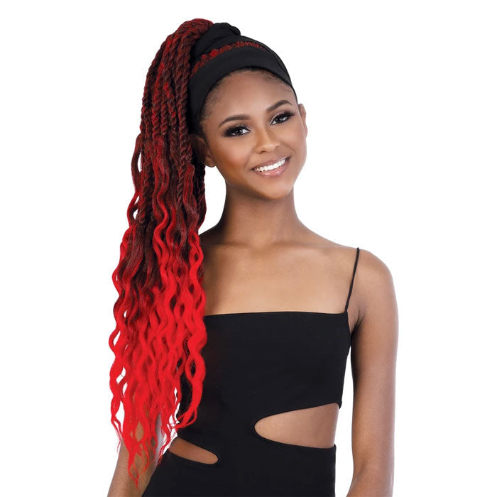 Seduction Quick Wrap with Headband Wig - WRAP.SNC 30" SENEGAL TWIST