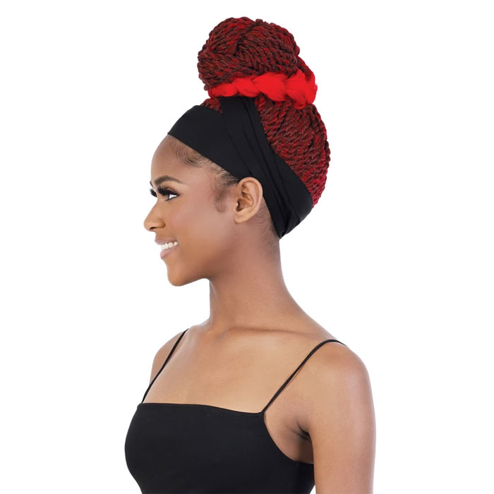 Seduction Quick Wrap with Headband Wig - WRAP.SNC 30" SENEGAL TWIST