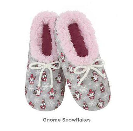 Tis The Season | Gnomes Snowflakes | Women's Snoozies!® Slippers | Christmas 2023