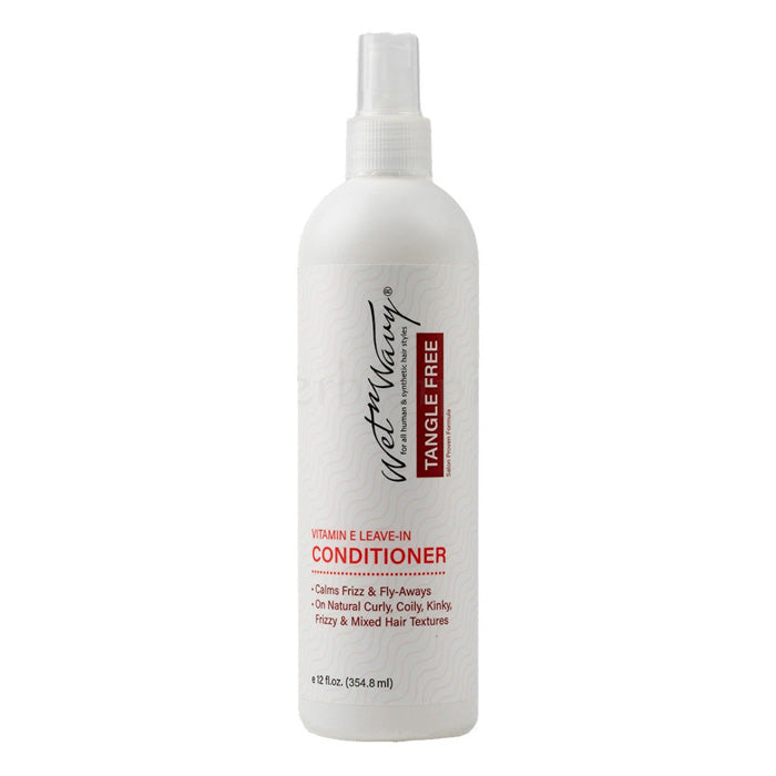 Wet N Wavy Tangle Free Vitamin E Leave-in Conditioner 2 oz /12 oz