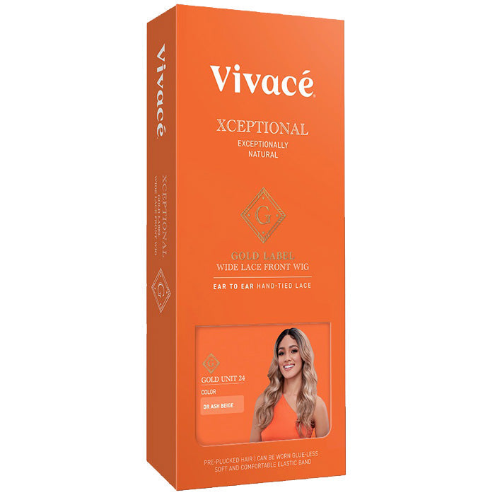 Vivace Xceptional Gold Label Glueless Wide Wavy HD Lace Front Wig - GOLD UNIT 24