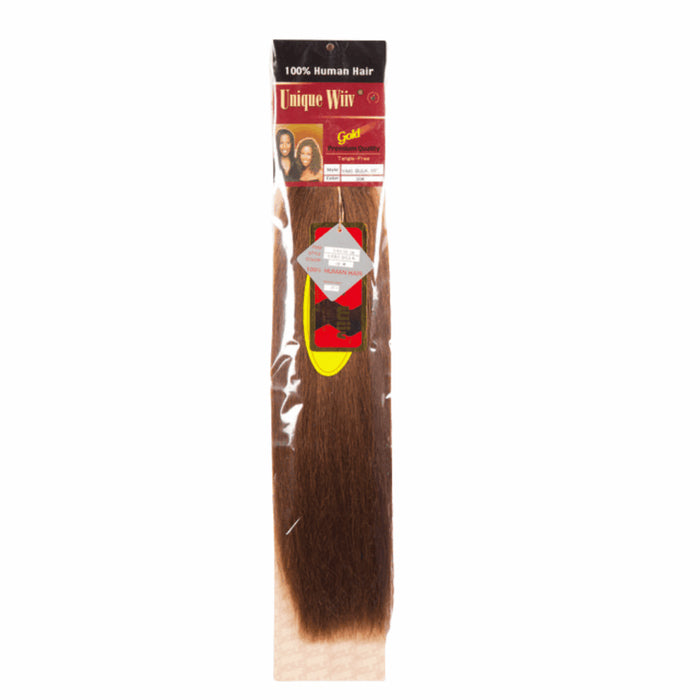 Unique Wiiv Human Hair Bulk - YAKY BRAID 16-20"
