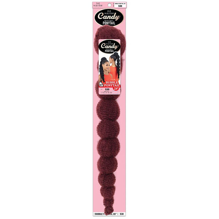 Mayde Candy Drawstring Ponytail - BUBBLE PONYTAIL 28"