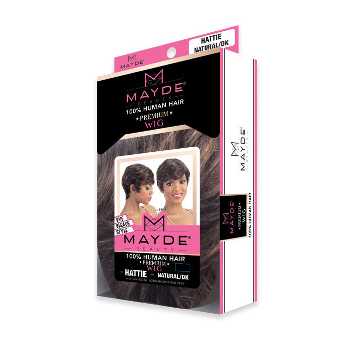 Mayde 100% Human Hair Premium Full Wig - HATTIE