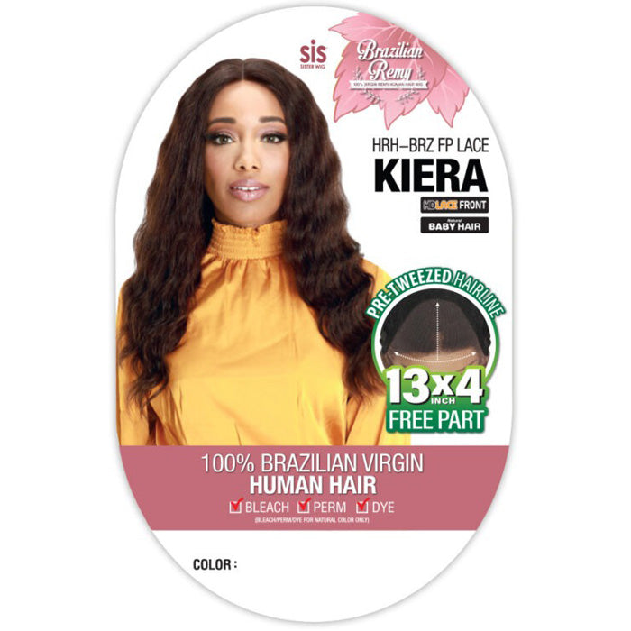 Zury 100% Brazilian Virgin Human Hair 13"X4" HD Lace Front Wig - KIERA