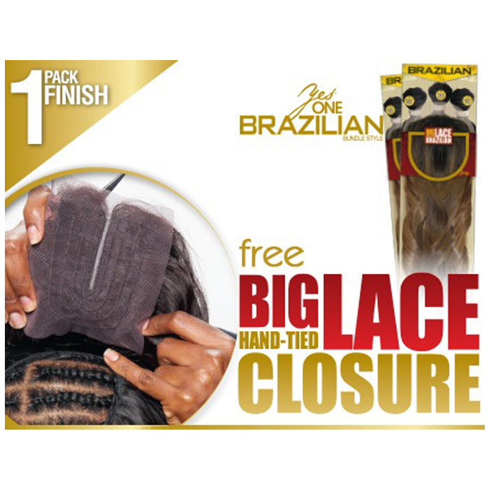 Zury Sis Brazilian YesOne Weave - MALAYSIAN / EXL-MALAYSIAN (1Pack Finish + Big Closure) 16-22"