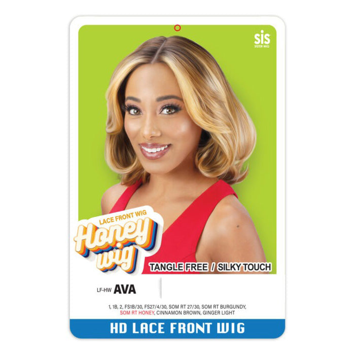 Zury Sis Honey Wig Synthetic HD Lace Front Wig - LF-HW AVA