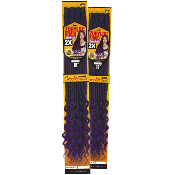 Zury Goddess Braid Loop Crochet LOCS DEEP CURL 26 Inch