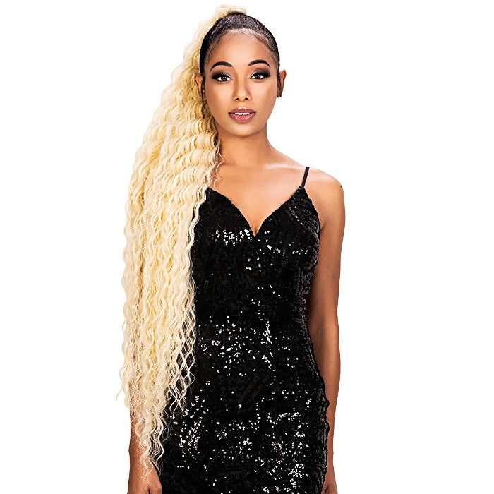 Zury Sis  Natural Dream Weave Feel & Look - MULTI DEEP WAVE 18/20/22" + 5" DEEP CLOSURE
